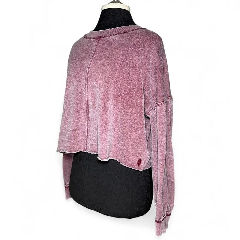 FP Movement Purple Pullover Sweatshirt Size M